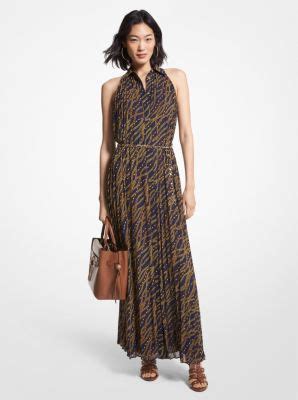 Michael Michael Kors Kleid Mit Kettenmuster 